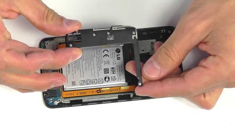 تعویض و تعمیر باتری موبایل ال جی